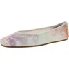 Louise Et Cie Lo Alyah Womens Washable Slip On Ballet Flats In Multi