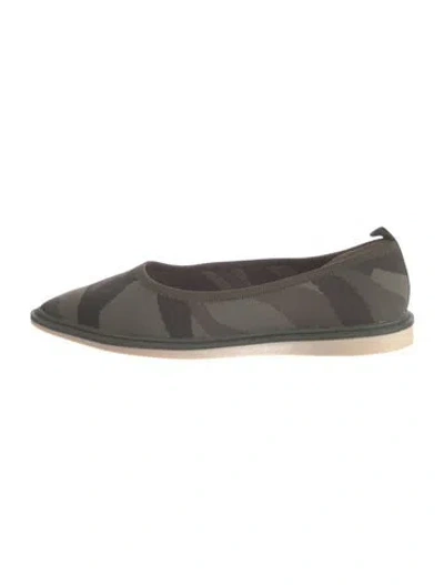 Pre-owned Louise Et Cie Printed Ballet Flats In Green
