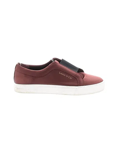Pre-owned Louise Et Cie Sneakers In Burgundy