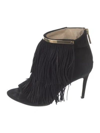 Pre-owned Louise Et Cie Suede Boots In Blue