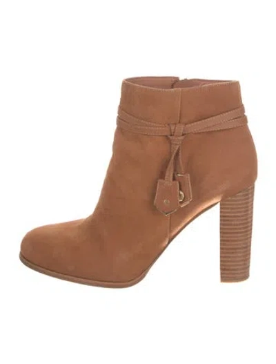 Pre-owned Louise Et Cie Suede Boots In Brown