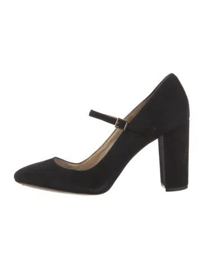 Pre-owned Louise Et Cie Suede Pumps In Black