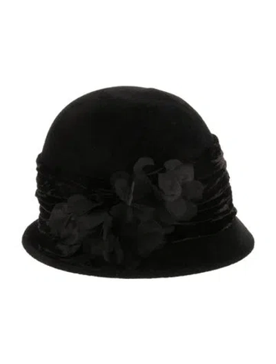 Pre-owned Louise Green Felt Hat In Black