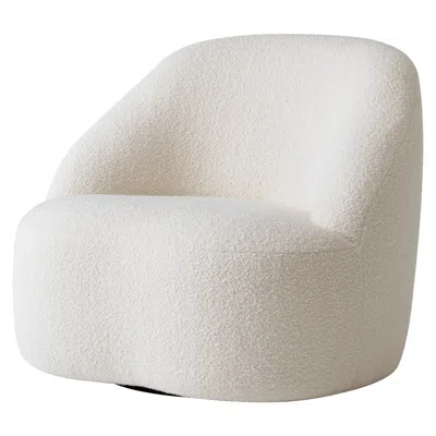 Pre-owned Louise Liljencrantz Margas Lounge Chair In Karakorum 007/ecume By  For &tradition In Gray