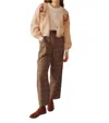 Louise Misha Abuelo Pants In Chestnut In Brown