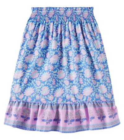 Louise Misha Kids' Bedruckter Rock Anetta Aus Baumwolle In Multicolor