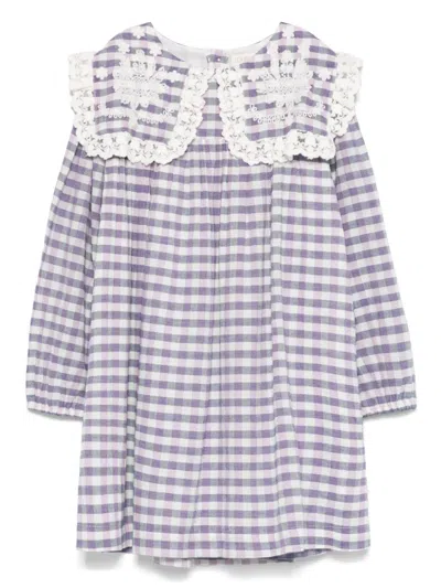 Louise Misha Kids' Arinola Dress In Blue