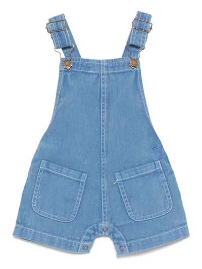 Louise Misha Babies' Atilo Dungarees In Blue