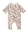 Louise Misha Baby Helene Floral Cotton Onesie In White