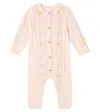 Louise Misha Baby Idrina Embroidered Onesie In Brown