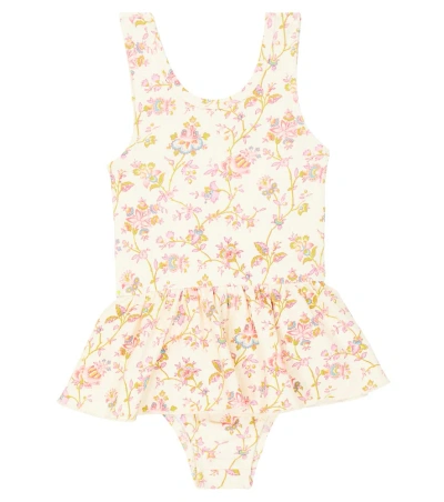 Louise Misha Baby Kalinda Floral Swimsuit In Multicoloured