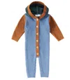 LOUISE MISHA BABY ROBIN COTTON AND CASHMERE ONESIE