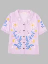 Louise Misha Camicia "alova" In Purple