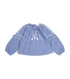 Louise Misha Cotton Irisa Blouse In Blue