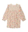 Louise Misha Cotton Smocked Saralou Dress In Multi