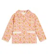 Louise Misha Dalila Floral Corduroy Coat In Multicoloured