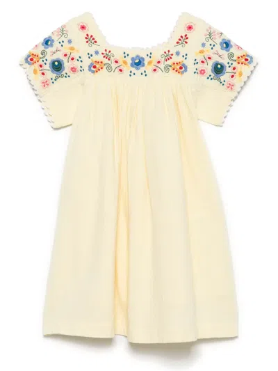 Louise Misha Kids' Daya Dress In Yellow
