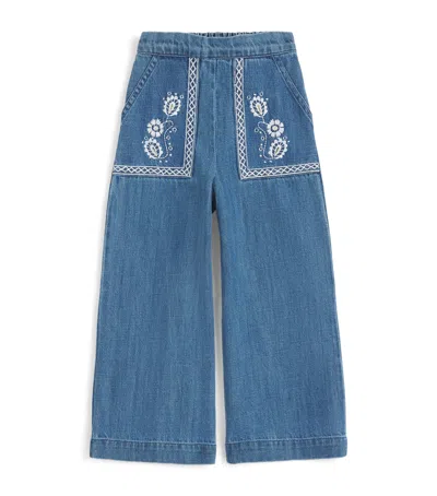 LOUISE MISHA DENIM FLOFI TROUSERS