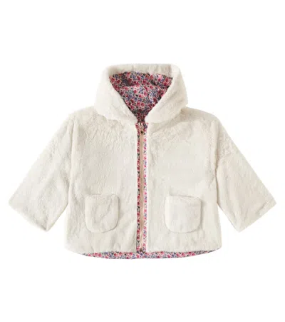 Louise Misha Kids' Felvet Reversible Floral Raincoat In Multicoloured