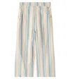 Louise Misha Hose Flor Aus Baumwolle Und Leinen In Multicolor