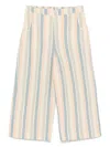 Louise Misha Hose Flor Aus Baumwolle Und Leinen In Neutrals