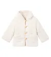 Louise Misha Hooded Coat In White