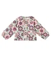 LOUISE MISHA JOULIA PATCHWORK COTTON JACKET