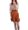 Louise Misha Juliana Blouse In Rainbow Flowers In Multi