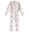 Louise Misha Linette Floral Rashguard Swimsuit In Multicolor