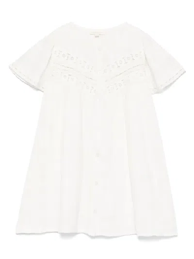 Louise Misha Kids' Morlina Dress In White