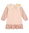 Louise Misha Nour Printed Cotton Dress In Multicoloured