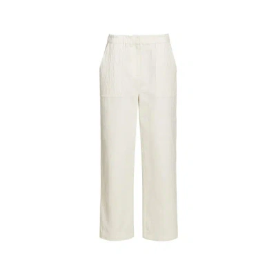 Louise Misha Pantalon Arlovie En Coton In Brown