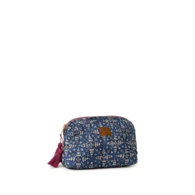 Louise Misha Pochette Teiki En Coton In Blue