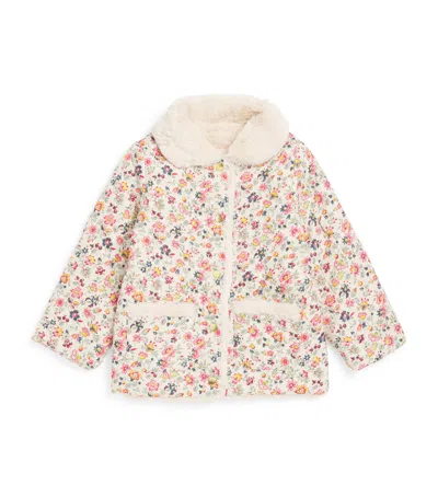 Louise Misha Kids' Reversible Dalila Coat In Neutral