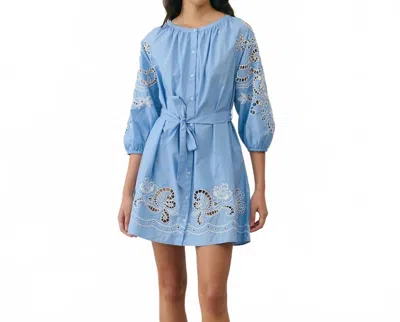 Louise Misha Rinala Mini Dress In Blue
