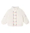 Louise Misha Rosinna Embroidered Fleece Jacket In Neutral