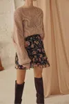 Louise Misha Skirt Isalia Tropical Loon In Black In Black