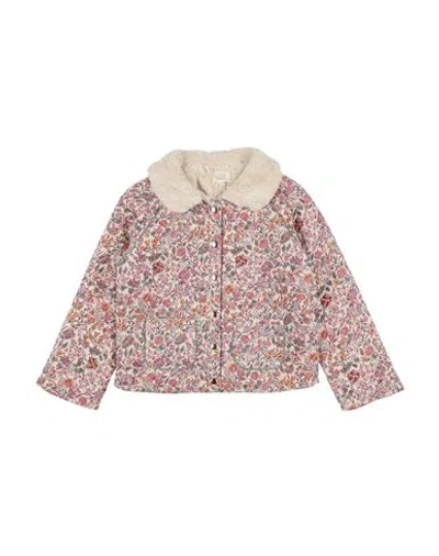 Louise Misha Babies'  Toddler Girl Jacket Light Pink Size 6 Organic Cotton, Polyester