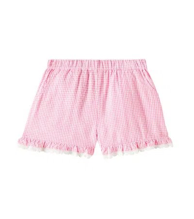 Louise Misha Kids' Shorts Vallaloid Aus Baumwolle In Pink
