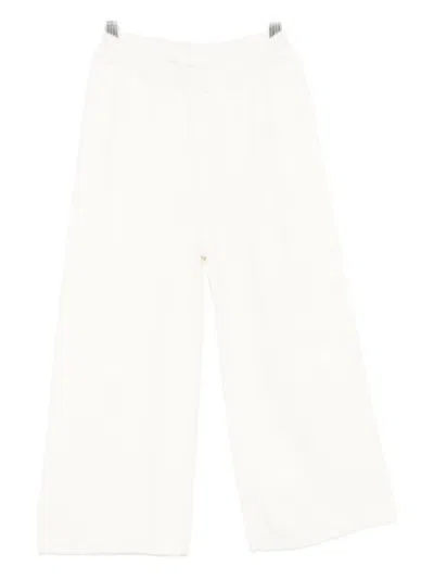 Louise Misha Kids' Wiede-leg Trousers In White