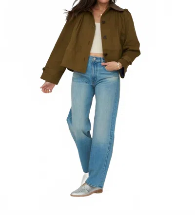 Louise Misha Women's Tekihanne Jacket In Khaki In Green