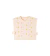 Louise Misha Yuliya Open-knit Floral Top In Neutral