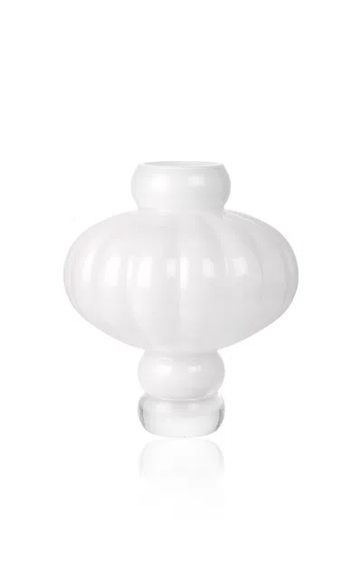 Louise Roe - Balloon Vase 03 Glass - White