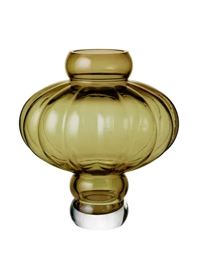 Louise Roe Balloon Vase In Green
