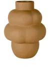 Louise Roe Balloon 04 Ceramic Vase (22cm) In Neutrals
