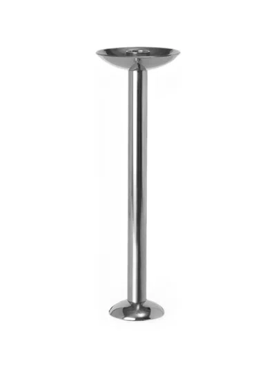 Louise Roe Champagne Candle Holder In Silver
