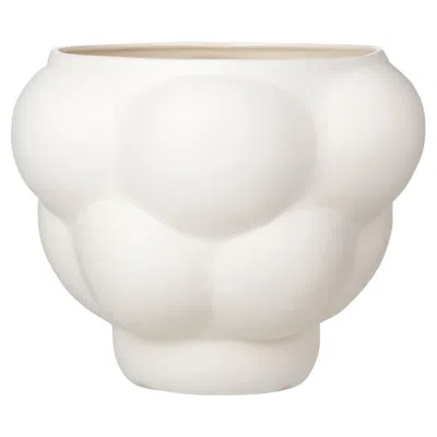 Pre-owned Louise Roe Contemporary 'balloon Bowl 06 Raw White' By  In Sand