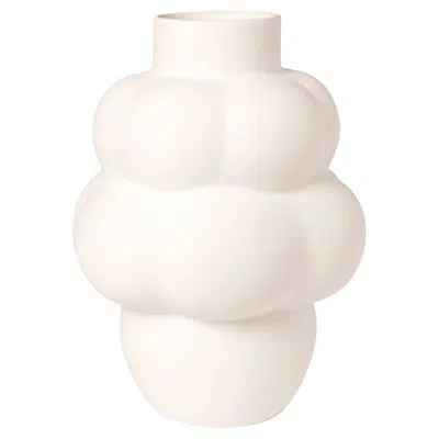 Pre-owned Louise Roe Contemporary 'balloon Vase 04 Grande Raw White' By
