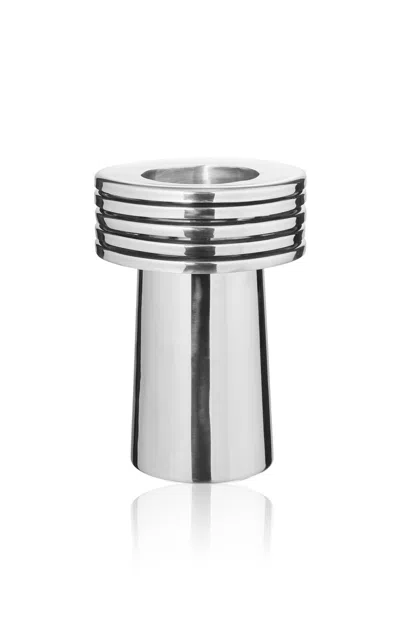 Louise Roe - Fountain Vase 03 - Silver