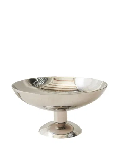 Louise Roe Metal Champagne Coupe In Silver